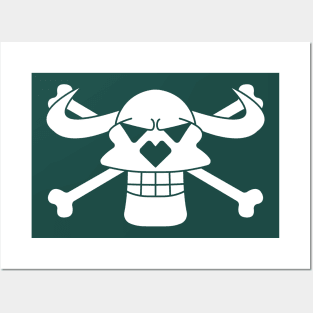 Rumbar Pirates Jolly Roger Posters and Art